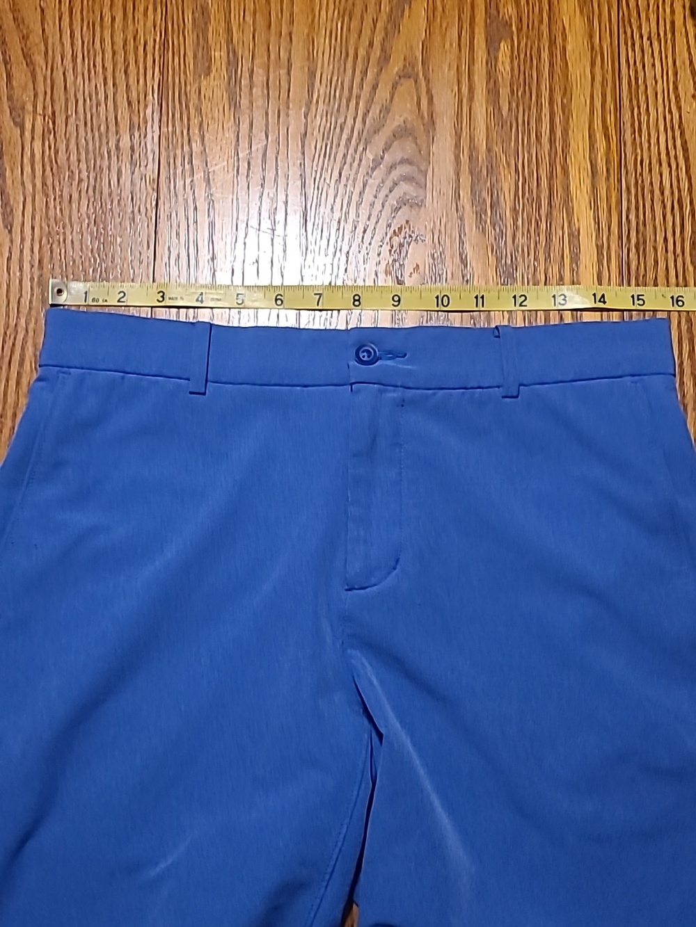 Nike Men's Blue Flat-Front Shorts - Size 30 - Picture 5 of 10